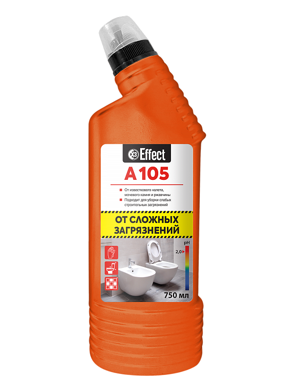 Санитарно-гигиеническое средство для сложных загрязнений Effect Alfa 105