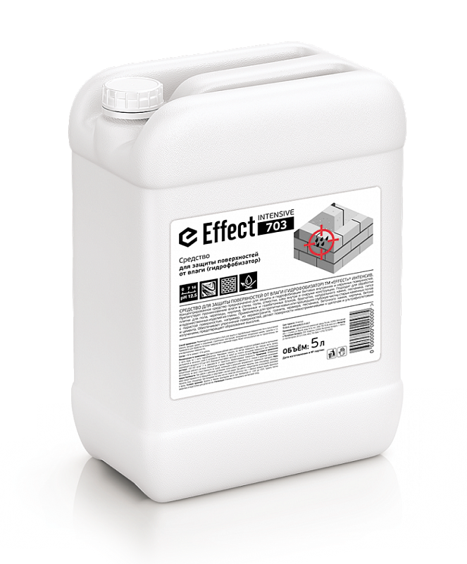 Средство для защиты поверхностей от влаги (гидрофобизатор) Effect Intensive 703